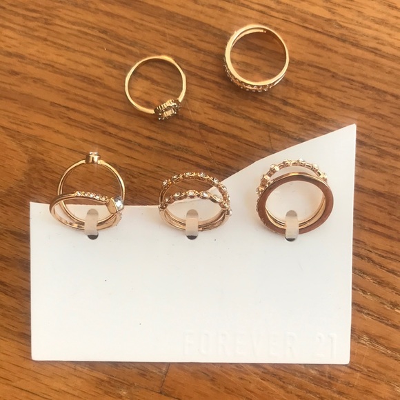 Forever 21 Ring Sets (16 rings) - Picture 3 of 3